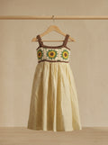 Crochet Dress 'Petal Pusher' by Looped Little Things