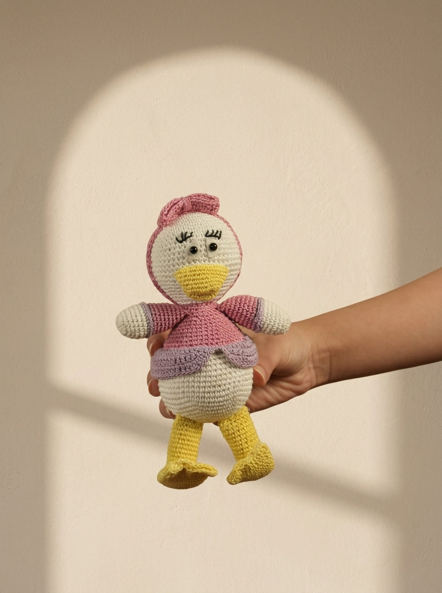 Crochet Duck 'Millie Quackers' by Looped Little Things