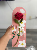 Handmade Crochet Rose Bouquet — 'Rosie Business'
