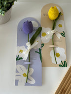 Crochet Single Stem Flower Gift Card Set — Stalk of the Town