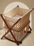 Macramé Crib & Cradle 'Snooze Cruise' by Looped Little Things