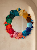 Macramé Mandala 'Thirteen Shades of Happy' by Looped Little Things