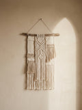 Macramé Wall Hanging 'Neutral Territory' by Looped Little Things